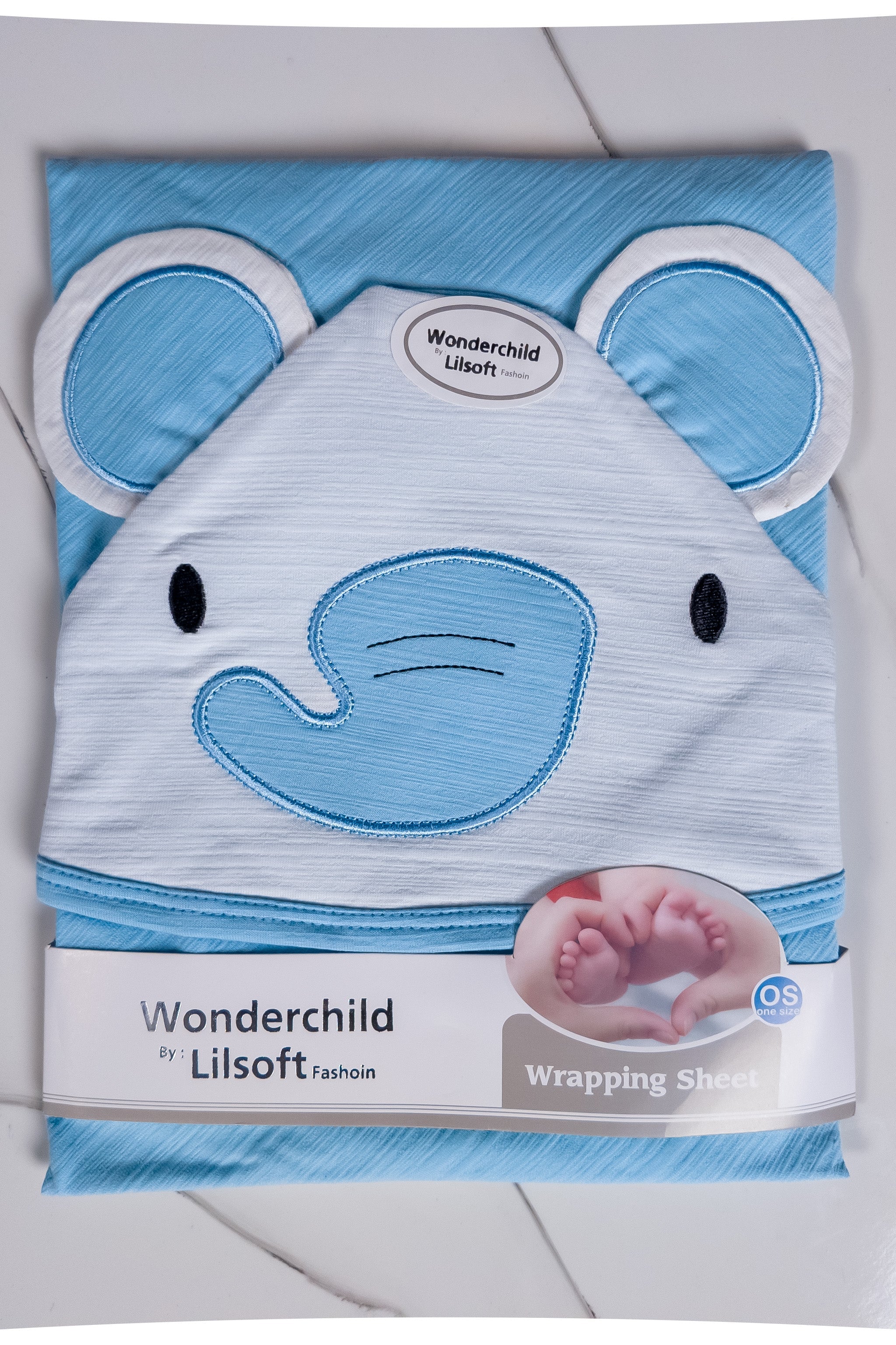 Wonderchild by Lilsoft Animal-Themed Baby Wrapping Sheet